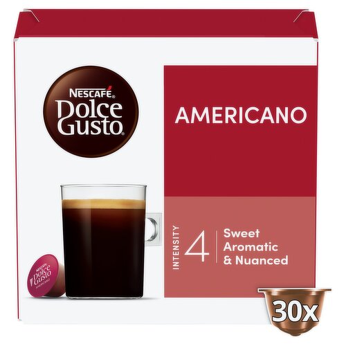 Nescafé Dolce Gusto Americano Coffee Pods x30 (30 Servings)