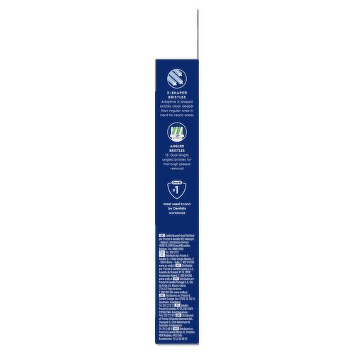Oral-B Pro Cross Action Black Toothbrush Heads, 4 Counts