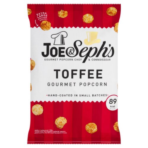 Joe & Seph's Toffee Gourmet Popcorn 60g