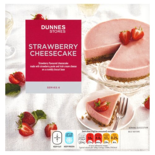 Dunnes Stores Strawberry Cheesecake 450g