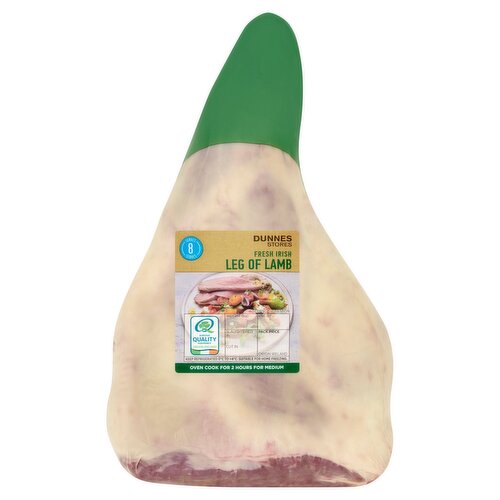 Dunnes Stores Fresh Irish Leg of Lamb 2.5kg