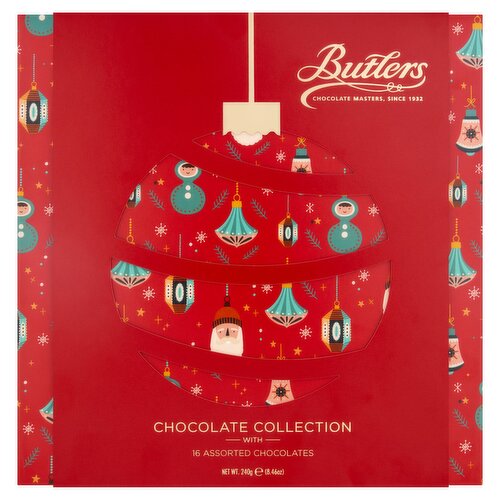 Butlers Chocolate Collection with 16 Assorted Chocolates 240g