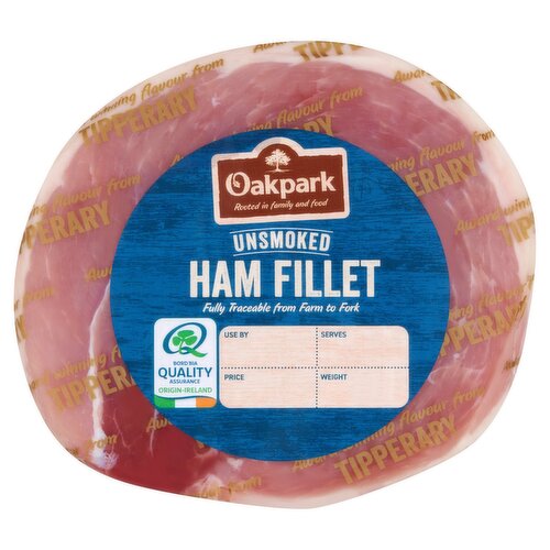 Oakpark Unsmoked Ham Fillet 1.4kg