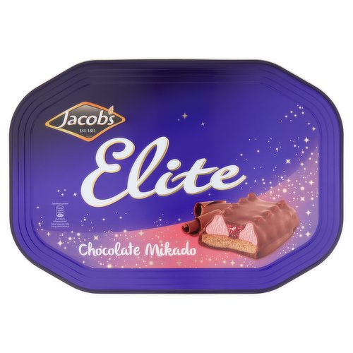 Jacob's Elite Chocolate Mikado 528g