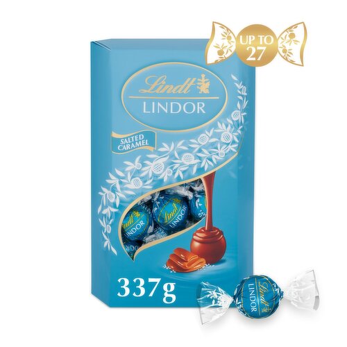 Lindt Lindor Salted Caramel 337g