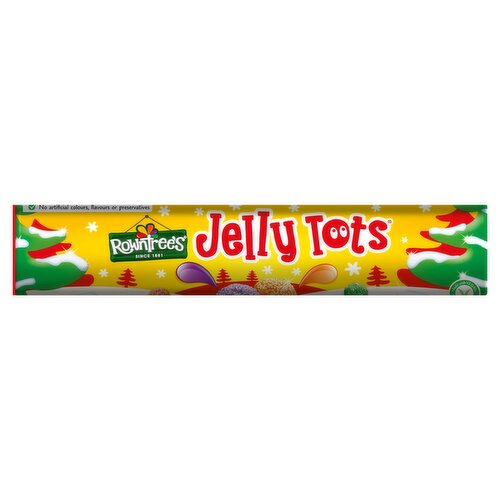 Rowntree’s Jelly Tots Sweets Giant Tube 115g