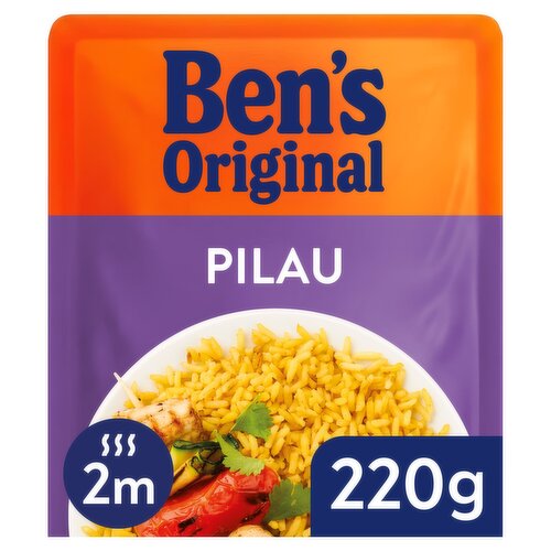 Bens Original Pilau Microwave Rice 220g