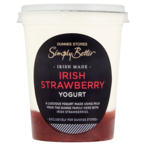 Dunnes Stores Simply Better Irish Strawberry Yogurt 450g