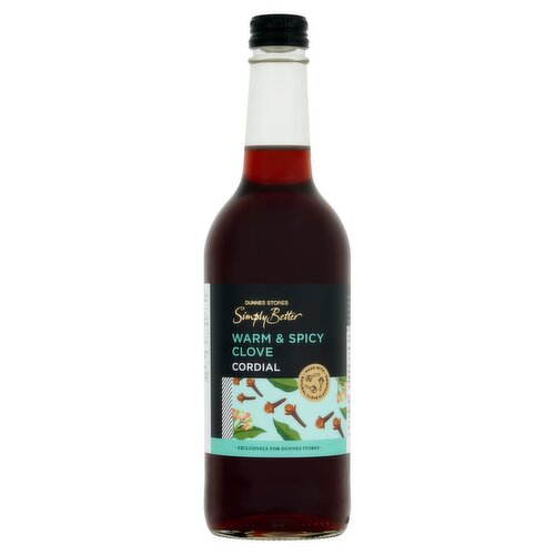 Dunnes Stores Simply Better Warm & Spicy Clove Cordial 500ml