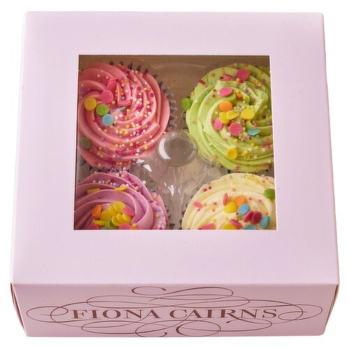 Fiona Cairns Golden Sponge Confetti Cupcakes