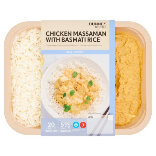 Dunnes Stores Chicken Massaman with Basmati Rice 400g