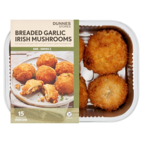 Dunnes Stores Breaded Garlic Irish Mushrooms 180g