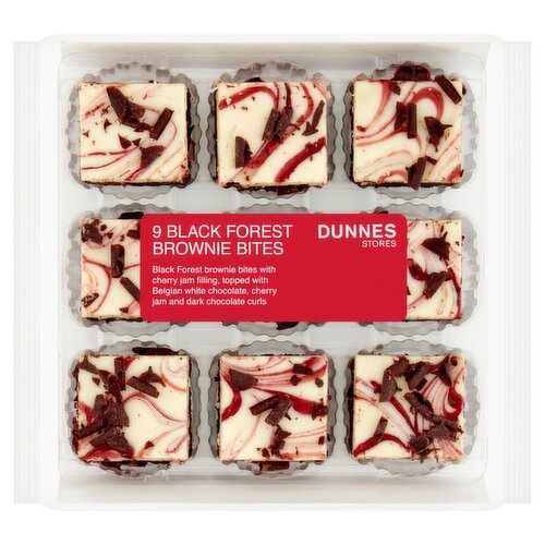 Dunnes Stores 9 Black Forest Browine Bites 250g