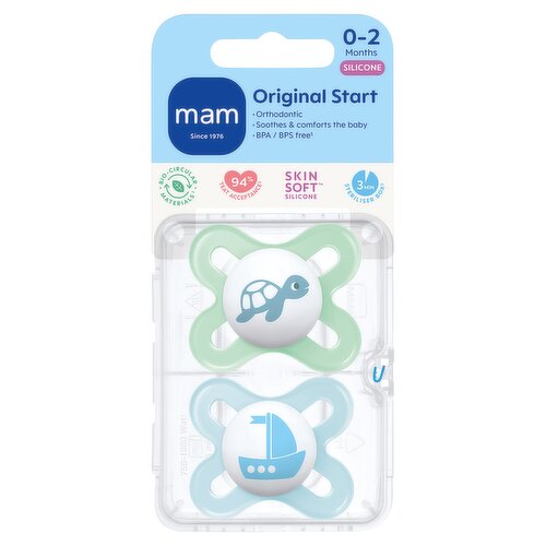 MAM Original Start Silicone 0-2 Months