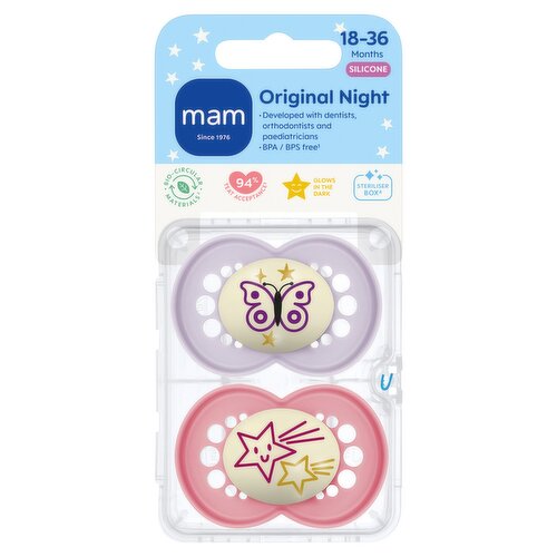 MAM Original Night Silicone 18-36 Months
