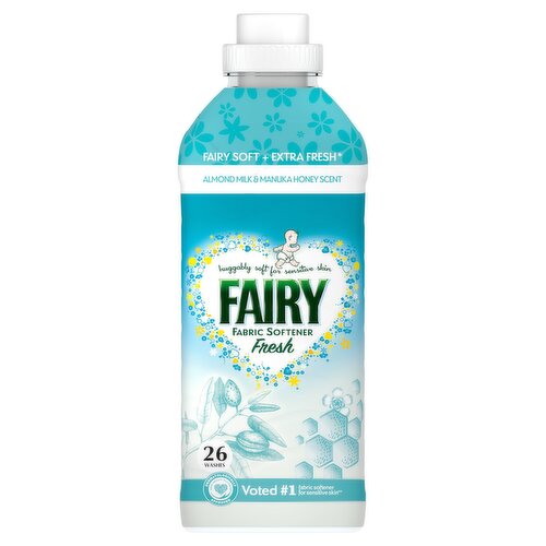 Fairy Fresh Fabric Conditioner 26 Washes, 858ml