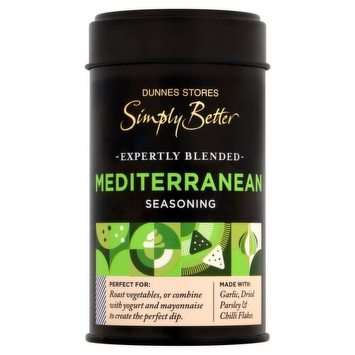 Dunnes Stores Simply Better Expertly Blended Mediterranean Seasoning 60g