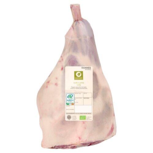 Dunnes Stores Organic Irish Lamb Leg 2.3kg