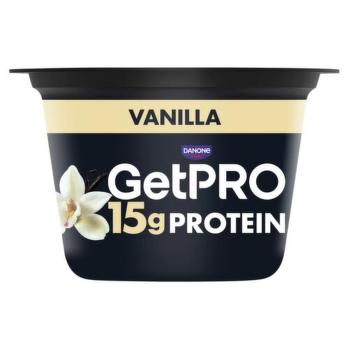 GetPro 15g High Protein Vanilla Yoghurt with Magnesium & Vitamin B9 160g