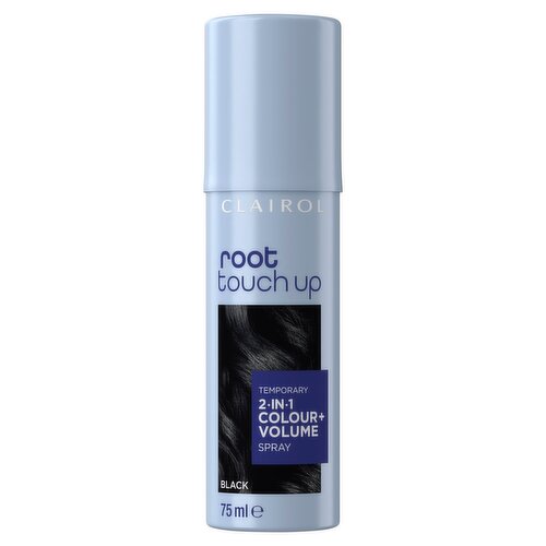 Clairol Root Touch Up Temporary 2-in-1 Colour+Volume Spray Black 75ml
