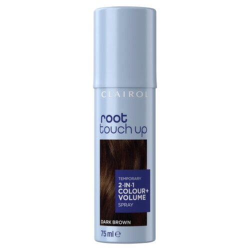 Clairol Root Touch Up Temporary 2-in-1 Colour+Volume Spray Dark Brown 75ml