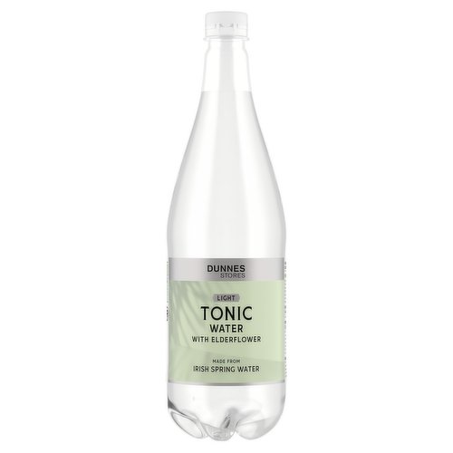 Dunnes Stores Light Tonic Water with Elderflower 1 Litre