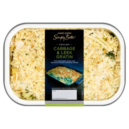 Dunnes Stores Simply Better Creamy Cabbage & Leek Gratin 420g