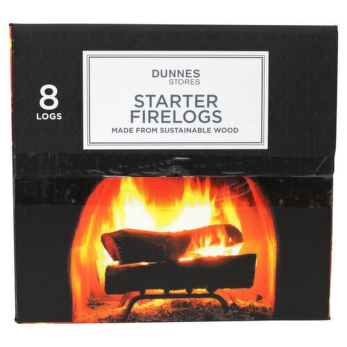 Dunnes Stores Starter Firelogs 8 x 600g