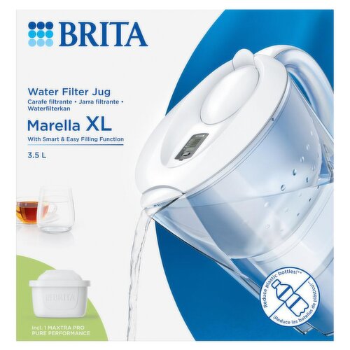 BRITA Marella XL Water Filter Jug - 3.5L White