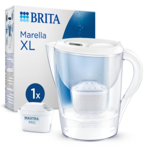 BRITA Marella XL Water Filter Jug - 3.5L White