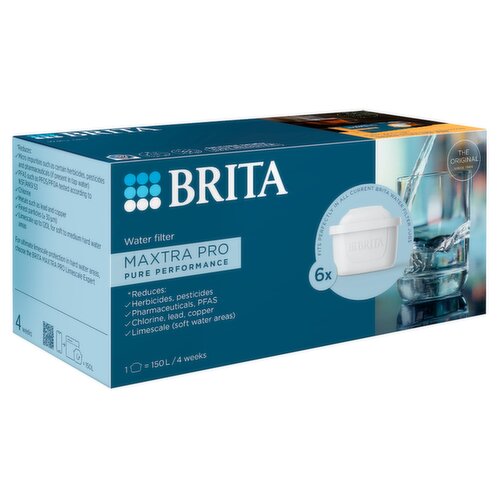 Brita 6 x Maxtra Pro Pure Performance Water Filter