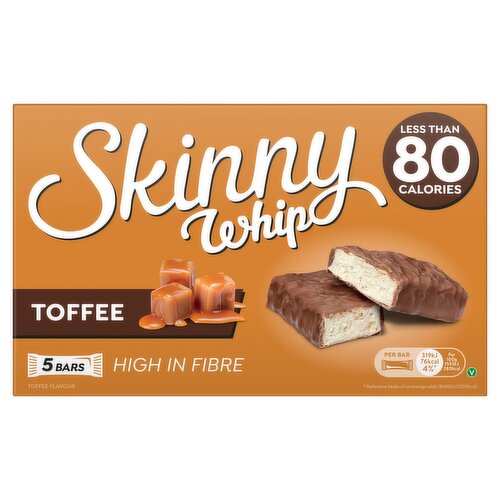 Skinny Whip Toffee Flavour 5 x 20g