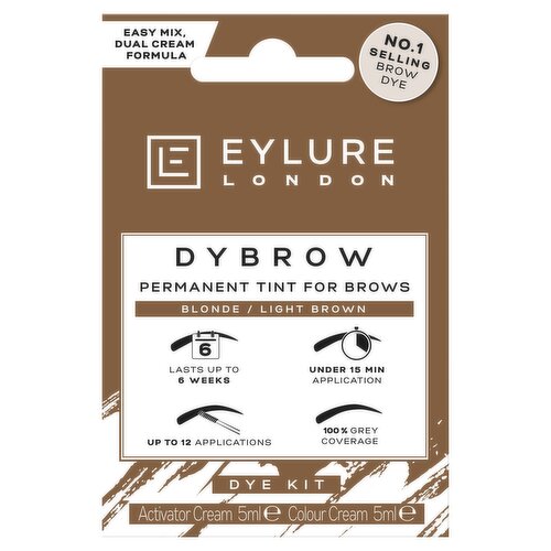 Eylure London Dybrow Blonde / Light Brown Dye Kit