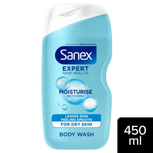 Sanex Expert Skin Health Moisturise Bath Soak 450ml