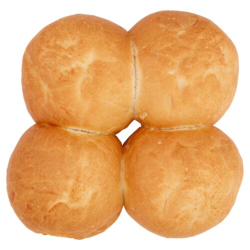Dunnes Stores 4 White Batch Crusty Rolls 288g
