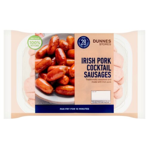 Dunnes Stores 28 Irish Pork Cocktail Sausages 400g