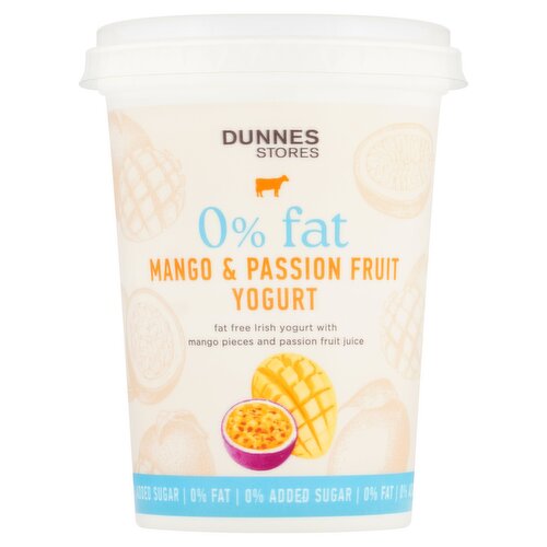 Dunnes Stores Mango & Passion Fruit Yogurt 500g