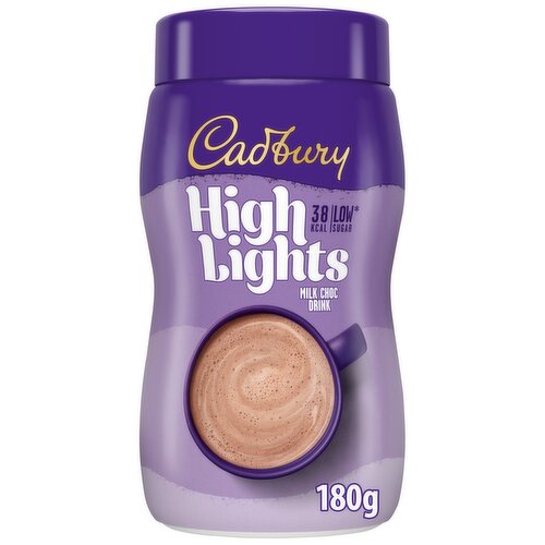 Cadbury Highlights Hot Chocolate Drink Jar 180g