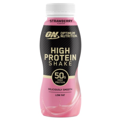 Optimum Nutrition High Protein Shake Strawberry Flavour 500ml