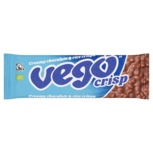 Vego Crisp Creamy Chocolate & Rice Crisps 40g