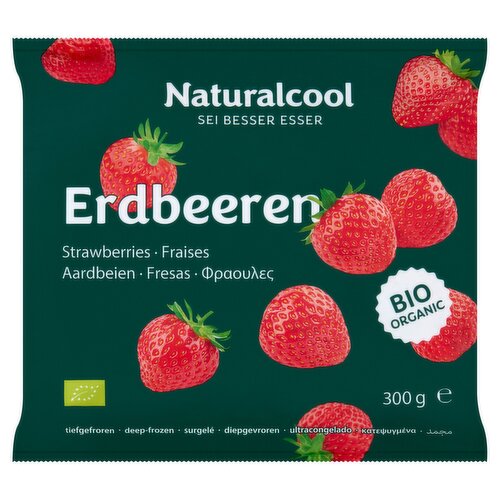 Natural Cool Organic Strawberries 300g