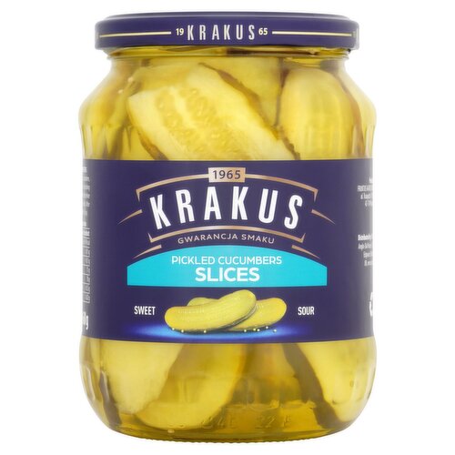 Krakus Pickled Cucumbers Slices 670g