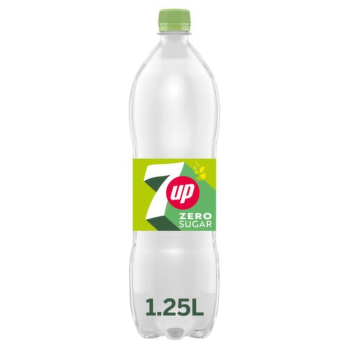 7Up Zero Sugar Bottle 1.25 Litres