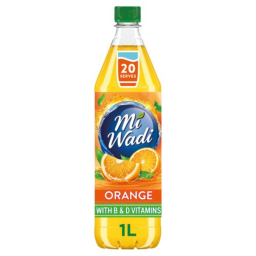 MiWadi Orange Bottle 1L