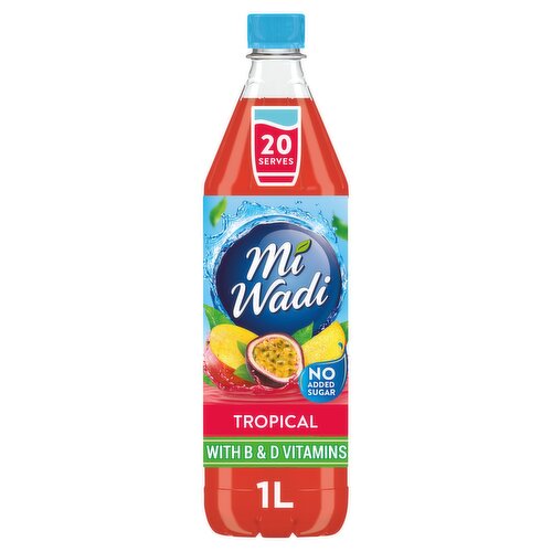 MiWadi Tropical Bottle 1L