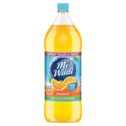 MiWadi Orange Bottle 2L