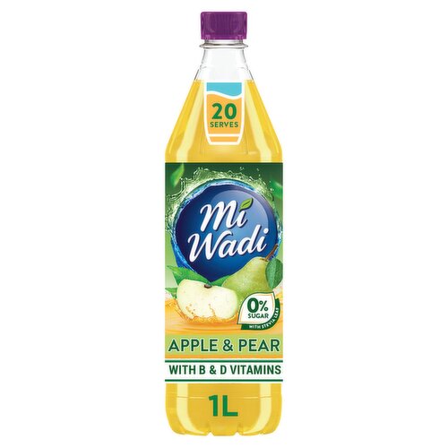 MiWadi Apple & Pear Bottle 1L