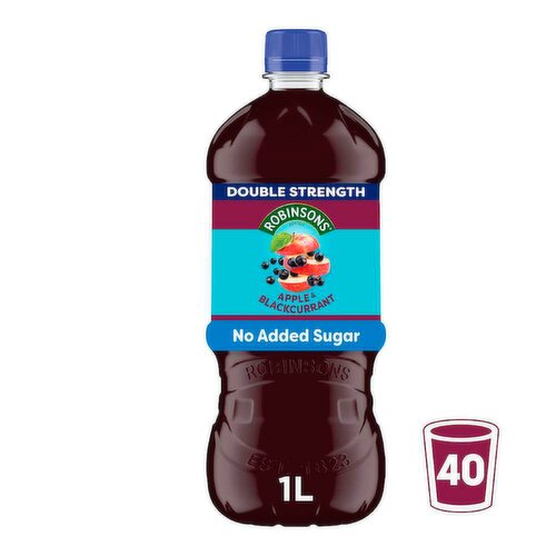 Robinsons Apple & Blackcurrant Bottle 1 Litre