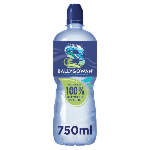 Ballygowan Still Natural Mineral Water Bottle 750ml