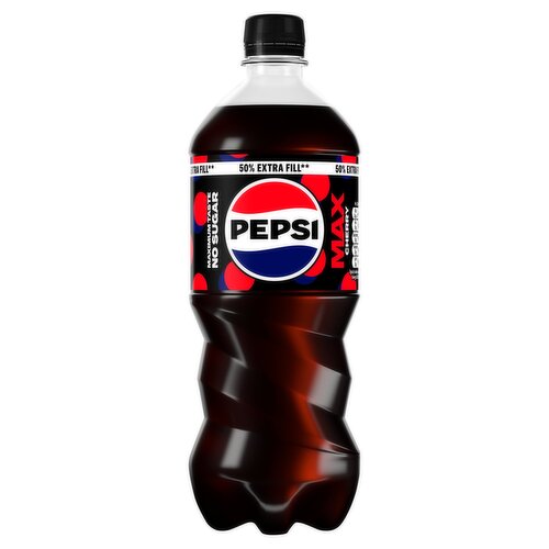 Pepsi Max Cherry Bottle 750ml